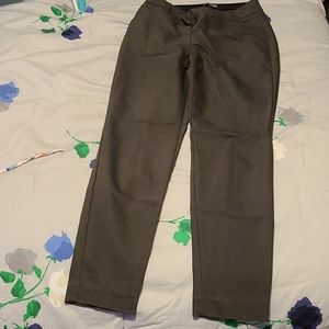 Express olive green editor pants